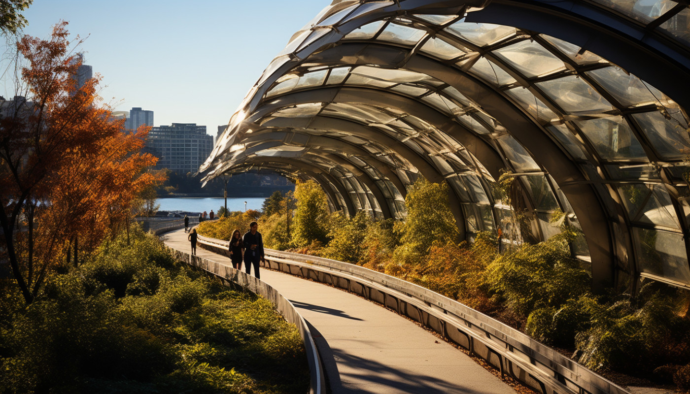 Explorando los avances en la infraestructura sostenible de Nueva York: Un modelo para el futuro